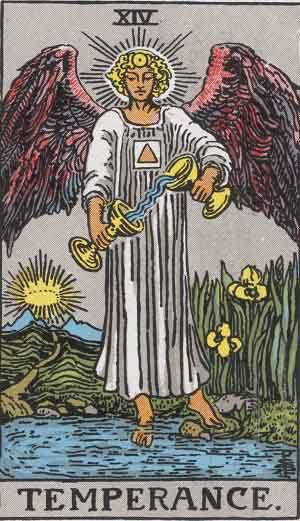 Temperance Tarot Card Meanings - All Explained HERE!